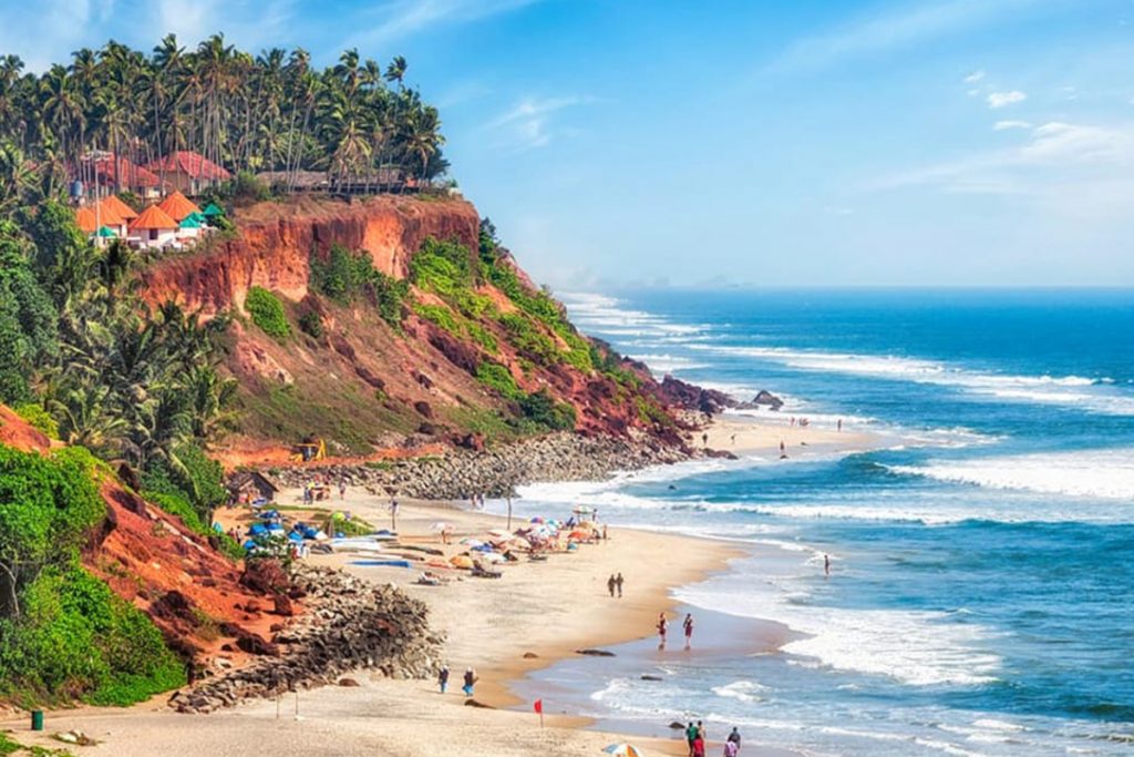 Varkala Cliff at 42.9Km